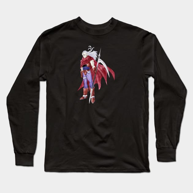 Magus watercolor Long Sleeve T-Shirt by GingerCatGirlPrime 